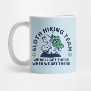 Sloth Hiking Team Mug